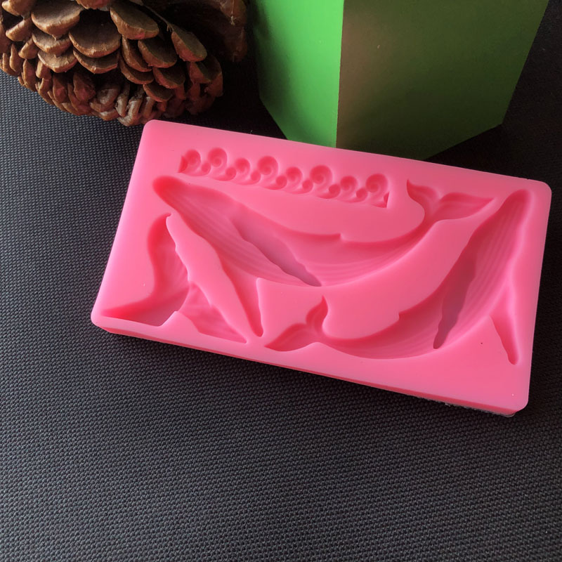 Diy baleia silicone molde ocea - Commercial Kitchen Items avaliação e preço