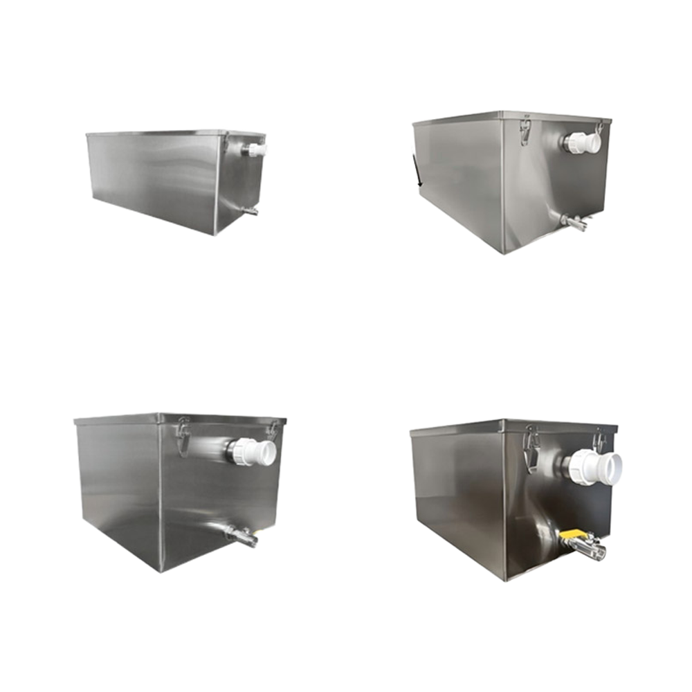 Pia de Aço Inoxidável para Coz - Commercial Kitchen Grease Interceptor avaliação e preço