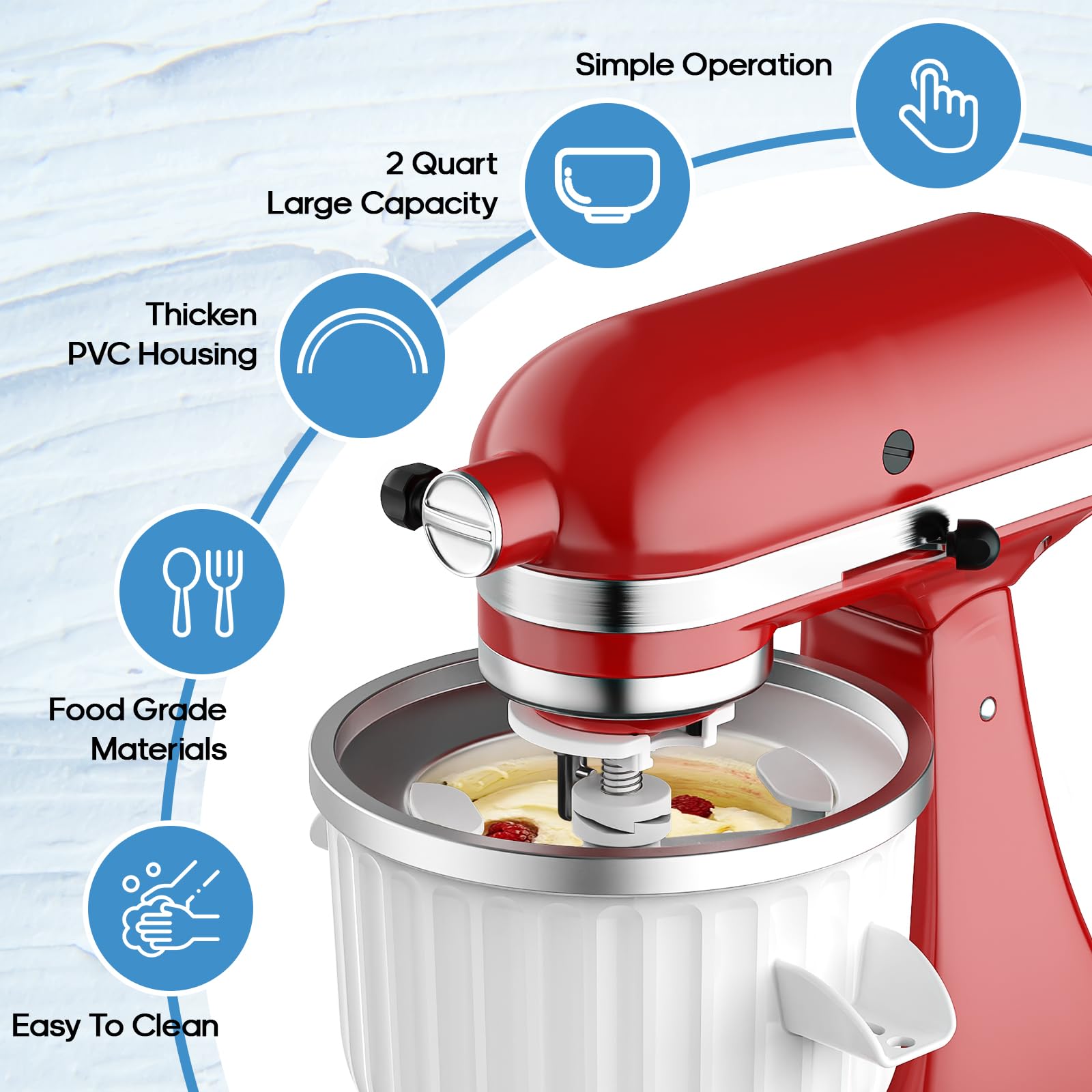 Acessório para Fazer Sorvete d - Commercial Kitchenaid avaliação e preço