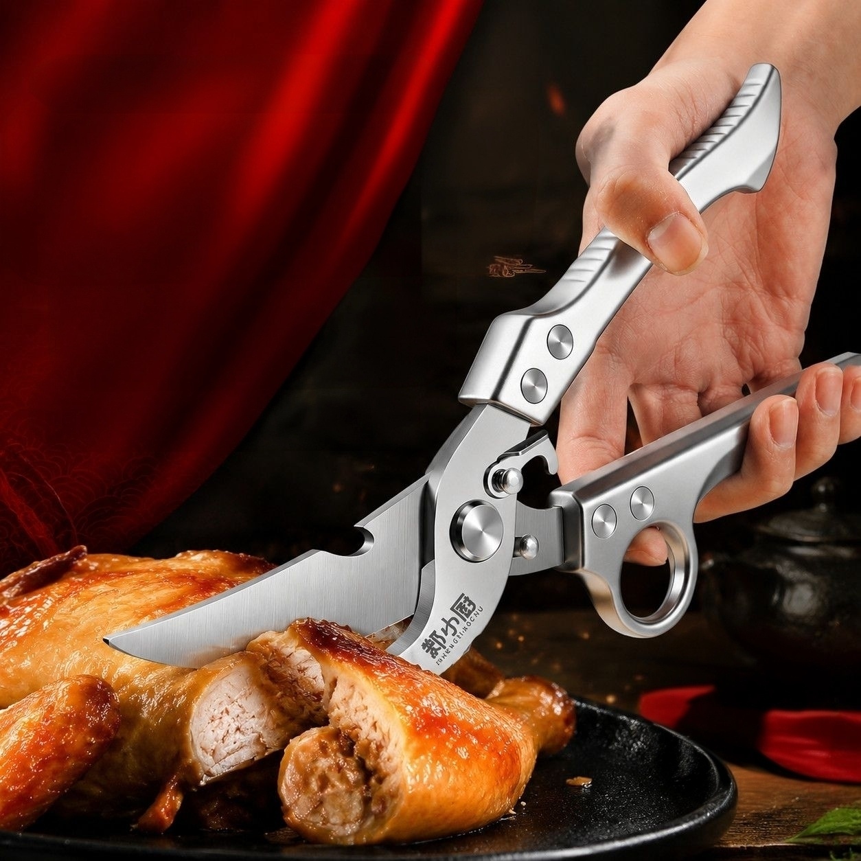 Tesoura de Cozinha Multifuncio - Commercial Kitchen Use avaliação e preço