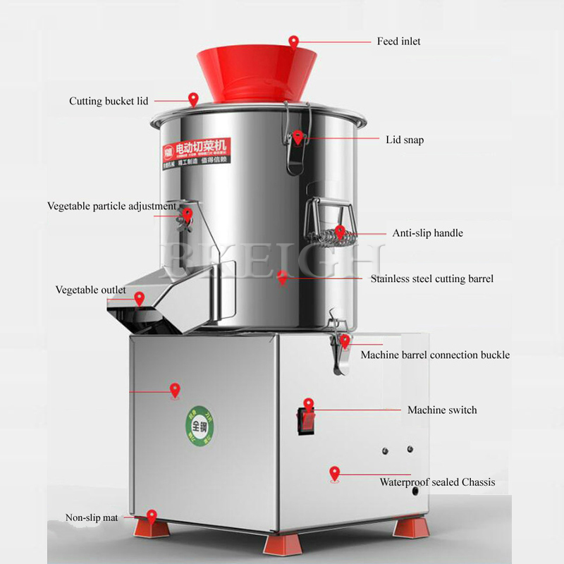 Cortador elétrico de vegetais  - Commercial Kitchen Use avaliação e preço