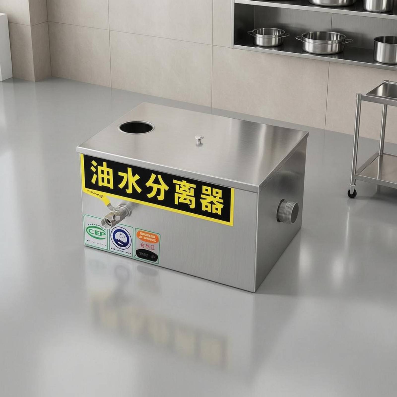 Separador de Óleo e Água para  - Commercial Kitchen Grease Interceptor avaliação e preço