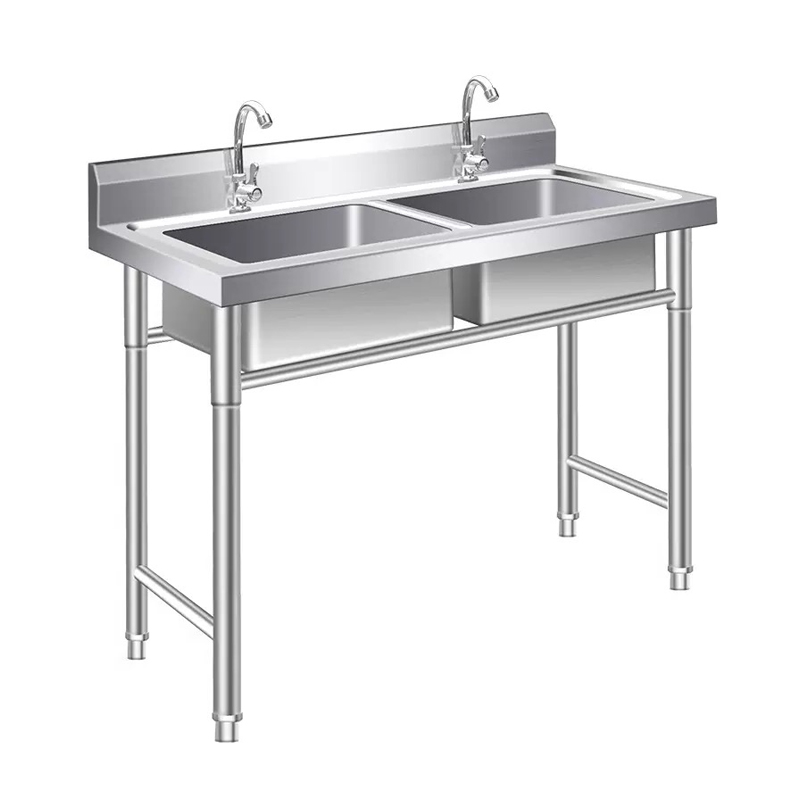 Mesa de Trabalho em Aço Inoxid - Commercial Kitchen Sink avaliação e preço