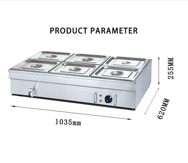 Aquecedor de Alimentos Elétric - Bain Marie Food Warmer avaliação e preço