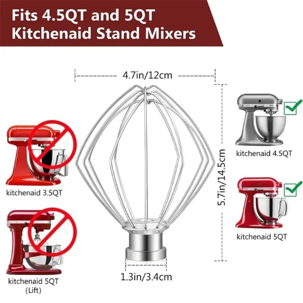 Batedor de Aço com 6 Fios para - Commercial Kitchenaid avaliação e preço