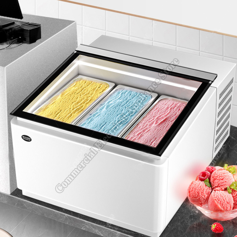 Gabinete Expositor de Sorvete  - Refrigerated Display Case avaliação e preço