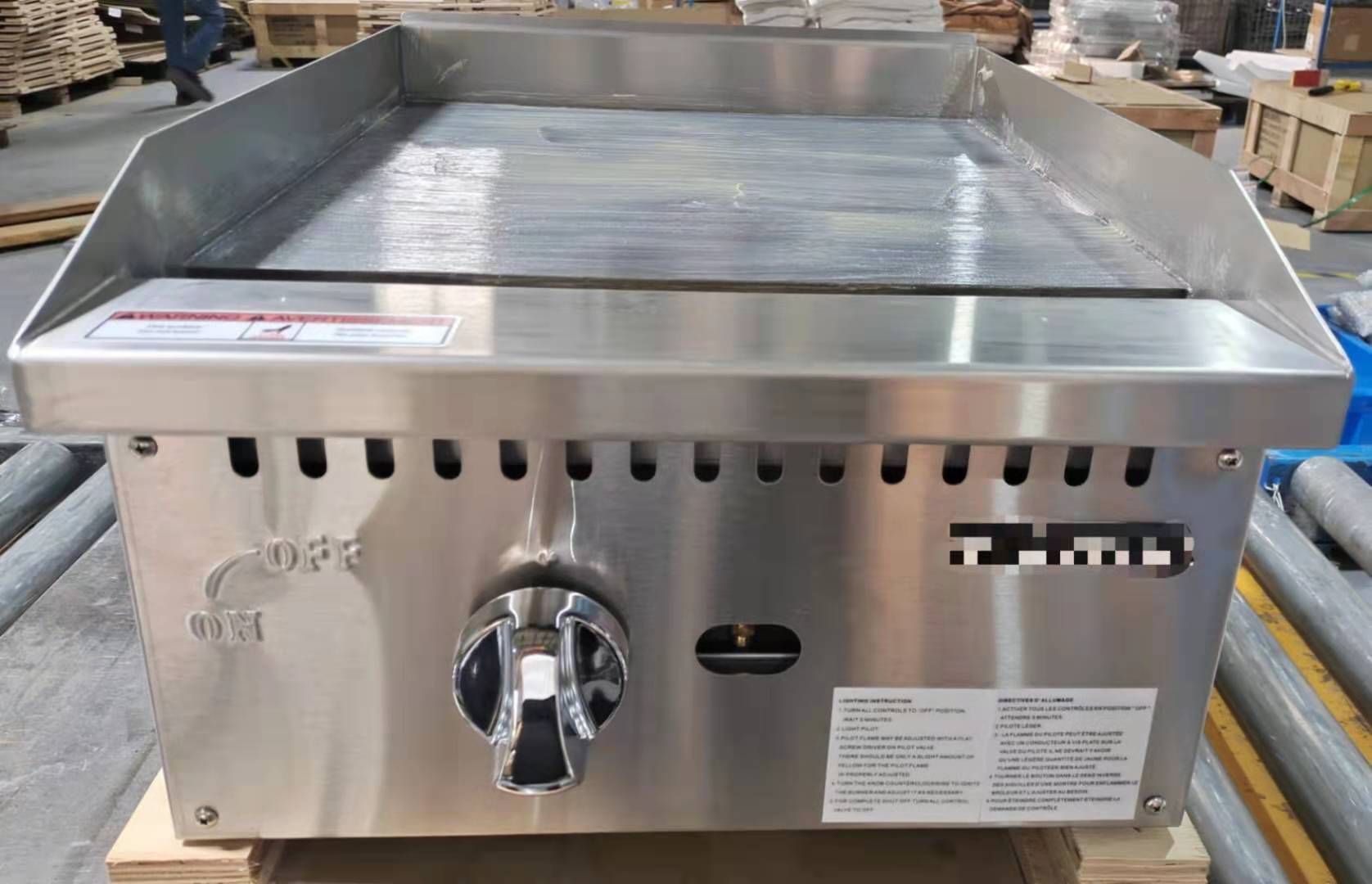 Comercial hotel fast food rest - Commercial Kitchen Griddle avaliação e preço