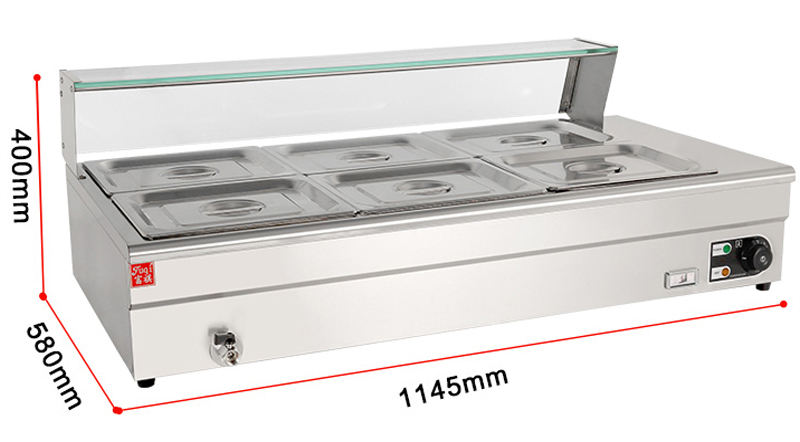 Aquecedor de Alimentos Elétric - Bain Marie Food Warmer avaliação e preço